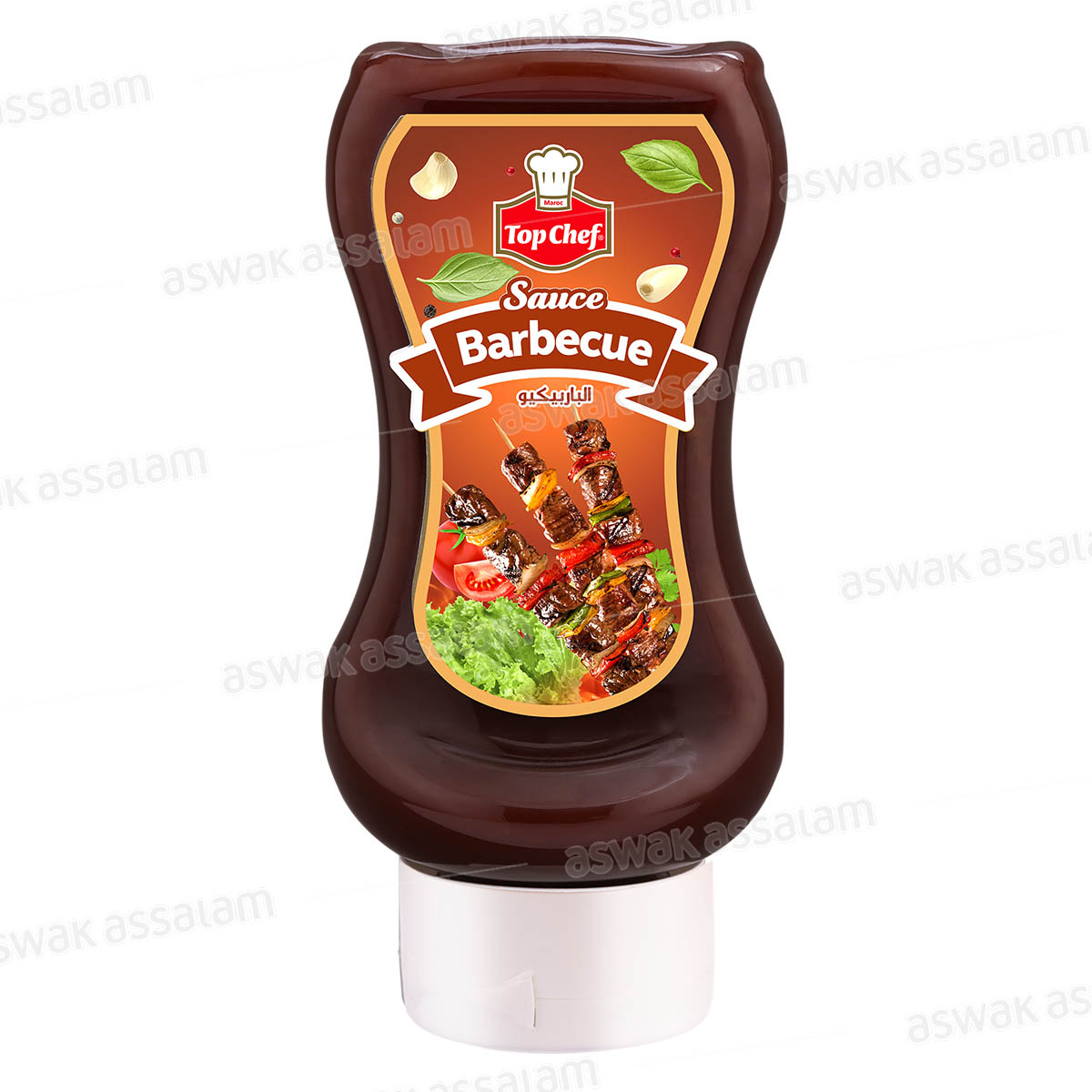 SAUCE BARBECUE 440ML TOP CHEF