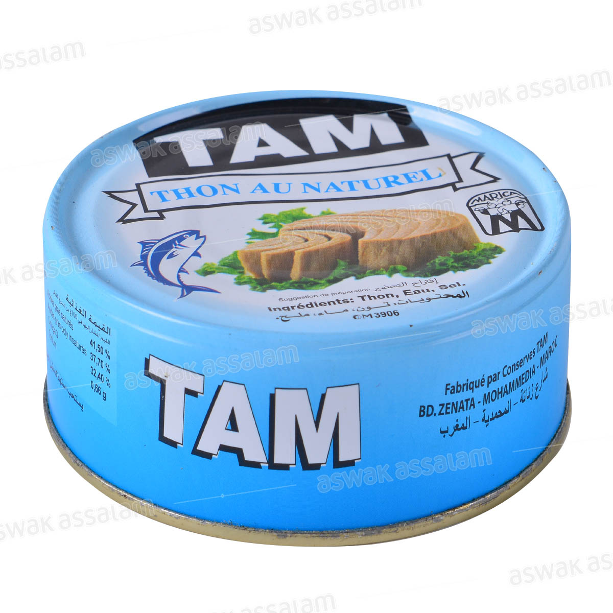 THON AU NATUREL 160G TAM