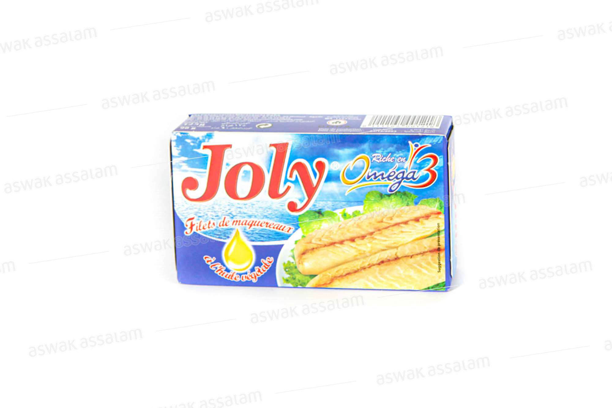 FILET MAQUEREAUX HUILE VEGETALE 125G JOLY