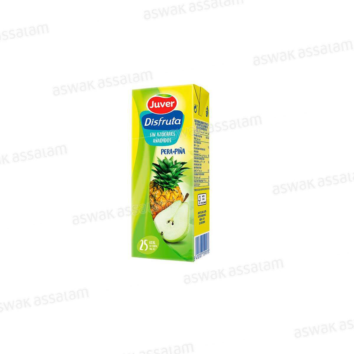 NECTAR POIRE ANANAS SANS SUCRE 200ML JUVER