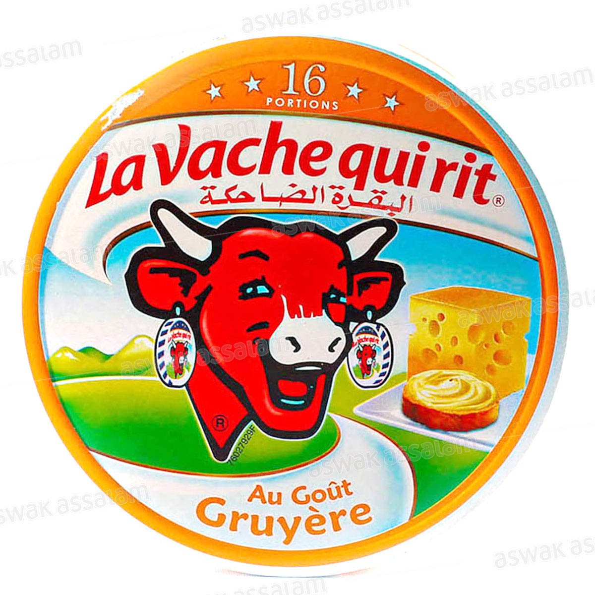 FROMAGE AU GOUT GRUYERE 16 PORTIONS LA VACHE QUI RIT