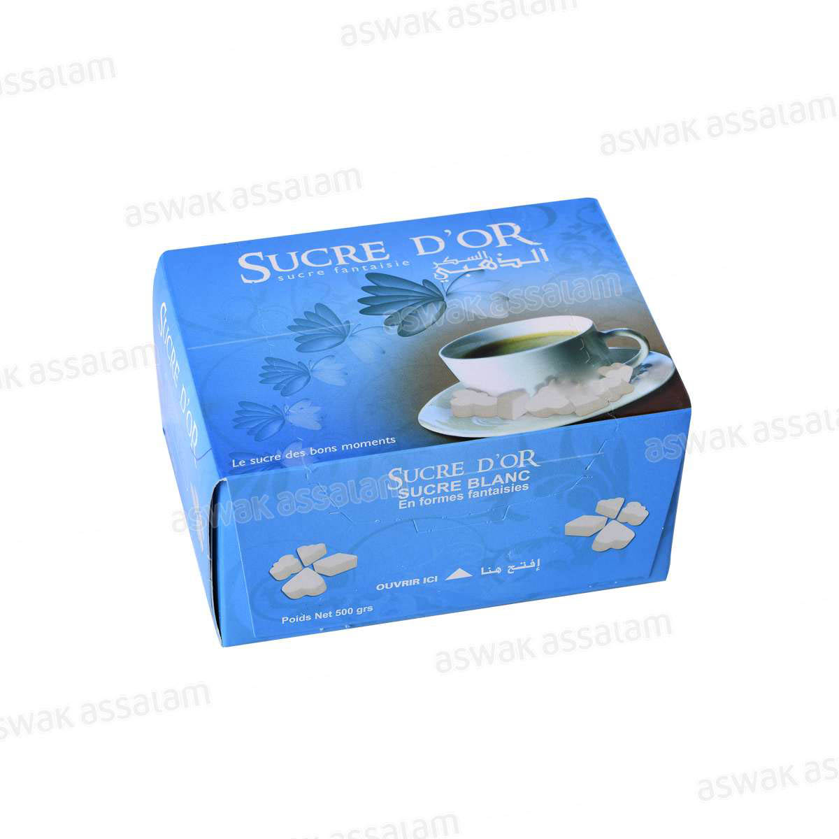 SUCRE BLANC EN FORMES FANTAISIES 500G SUCRE D’OR