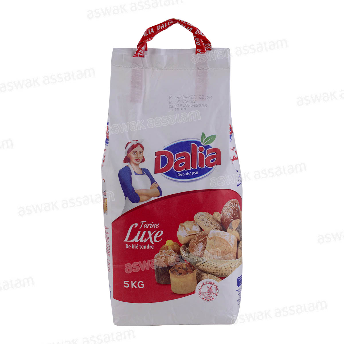 FARINE LUXE DE BLE TENDRE 5KG DALIA