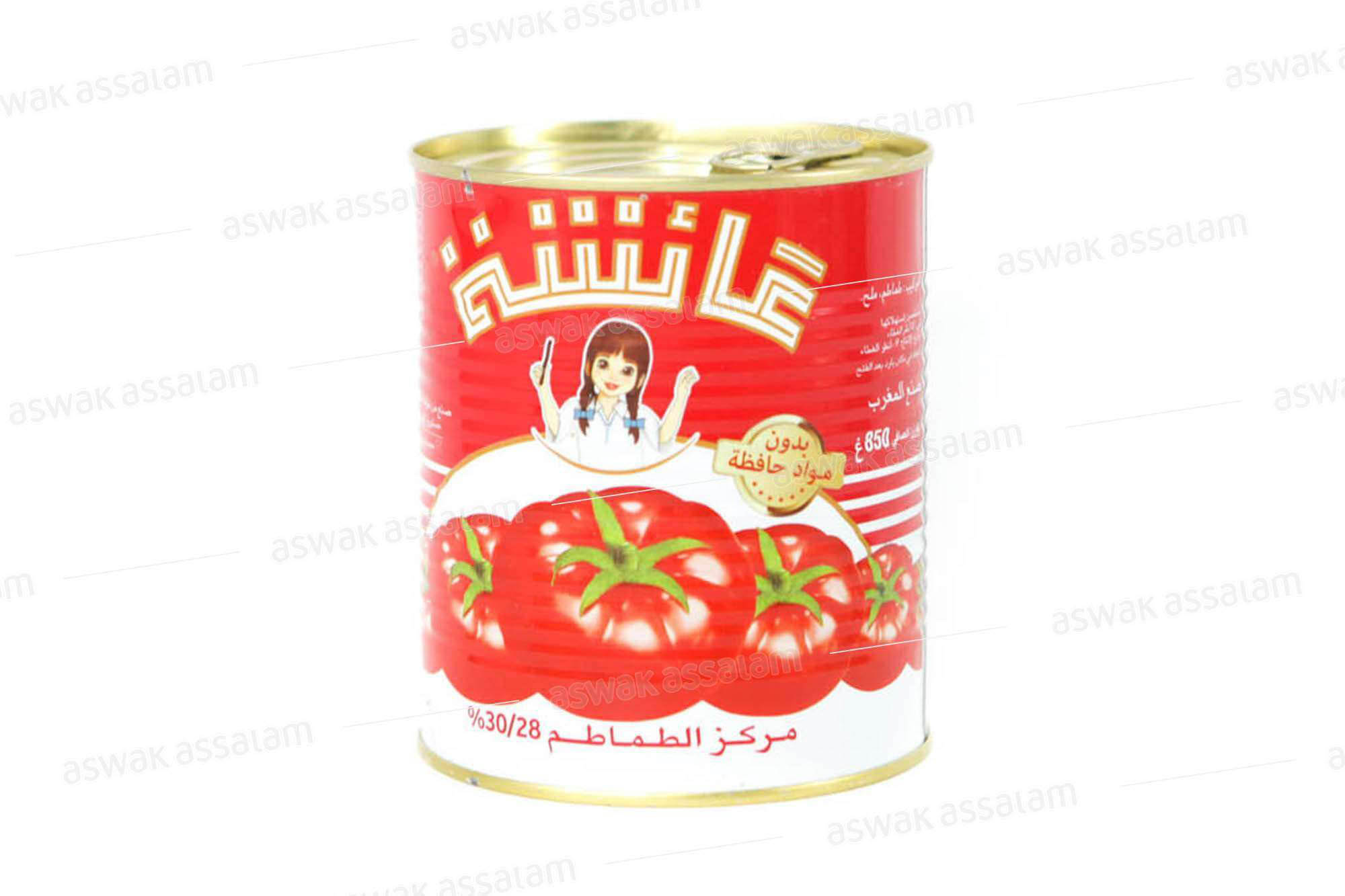 CONCENTRE DE TOMATE  850G AICHA