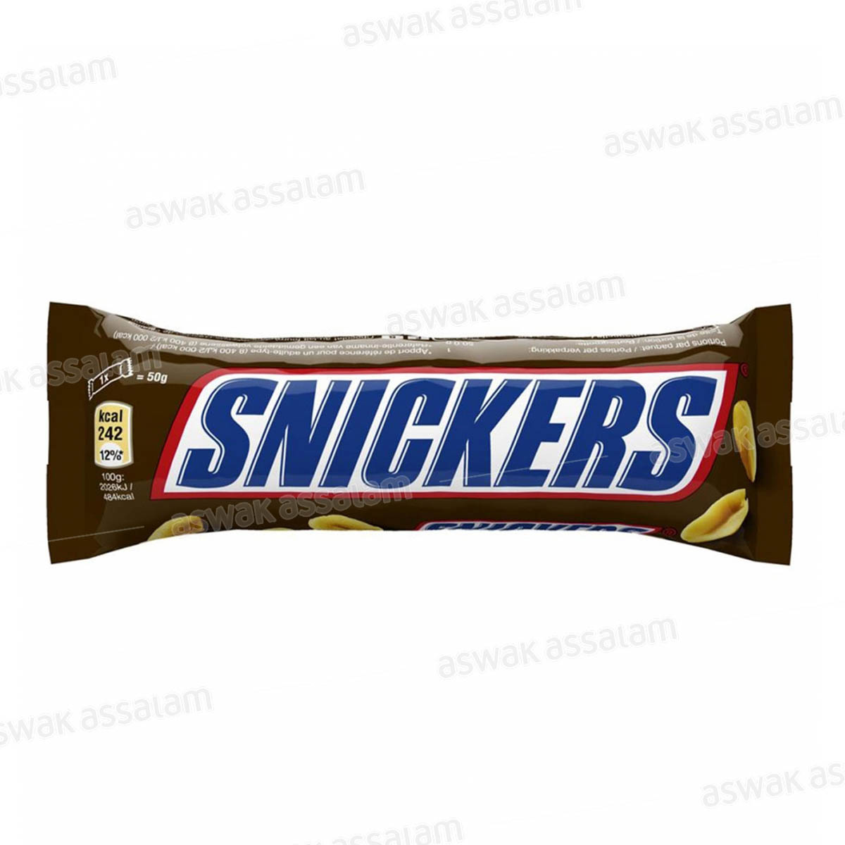 CHOCOLAT 50G SNICKERS SINGLE