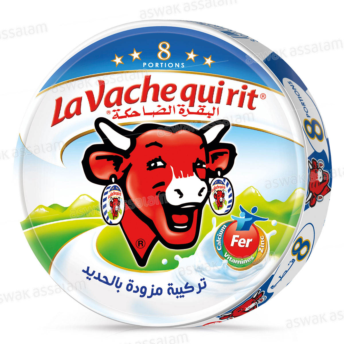 FROMAGE FONDU 8 PORTIONS LA VACHE QUI RIT