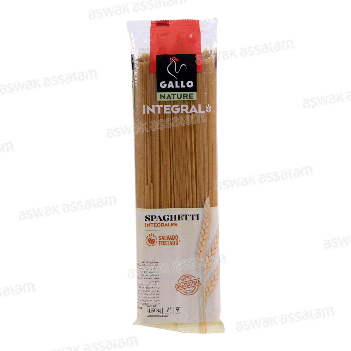SPAGHETTI INTEGRAL 500G GALLO