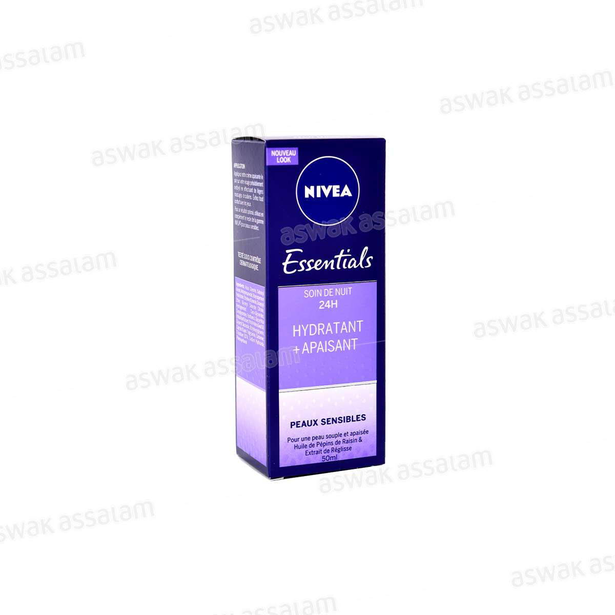 SOIN DE NUIT POUR PEAU SENSIBLE NIVEA