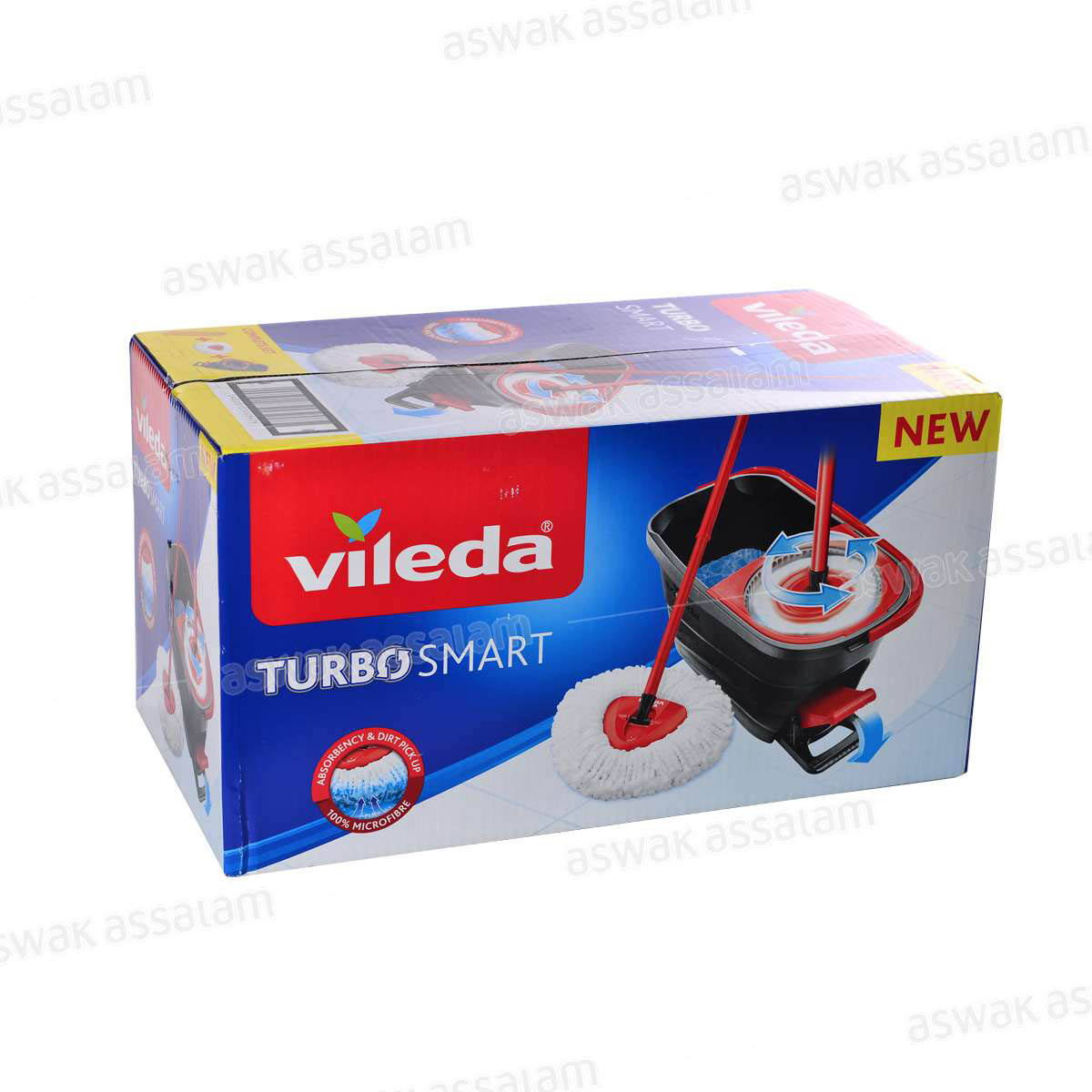 SEAU ESSOREUR ET BALAI FLEXIBLE A FRANGES VILEDA
