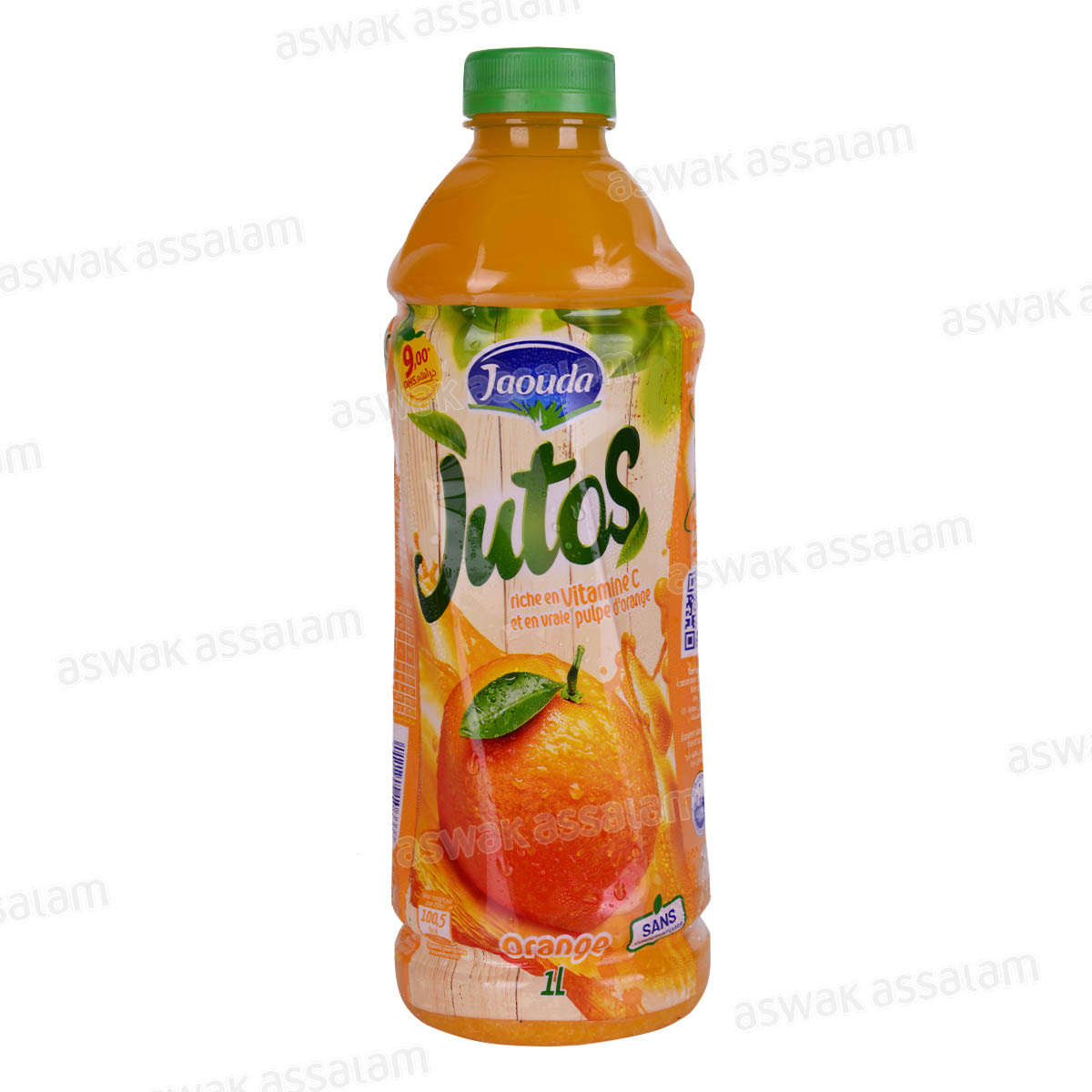 BOISSON A LA PULPE D&rsquo;ORANGE 1L JUTOS JAOUDA