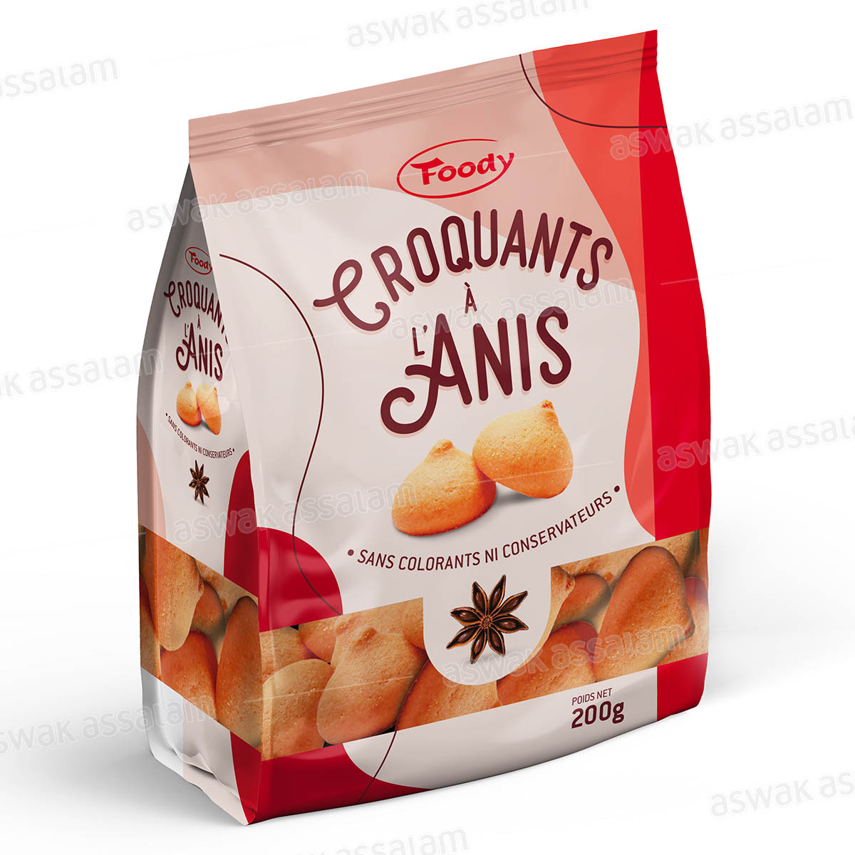 CROQUANTS A L&rsquo;ANIS 200G FOODY