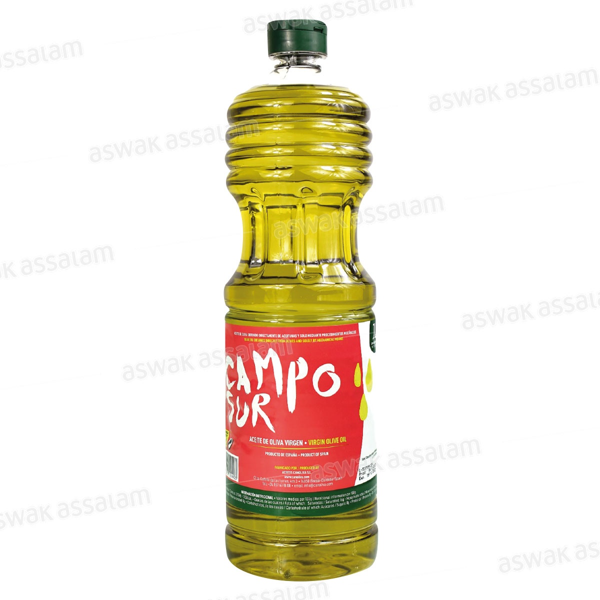 HUILE D&rsquo;OLIVE VIERGE 1L CAMPO SUR