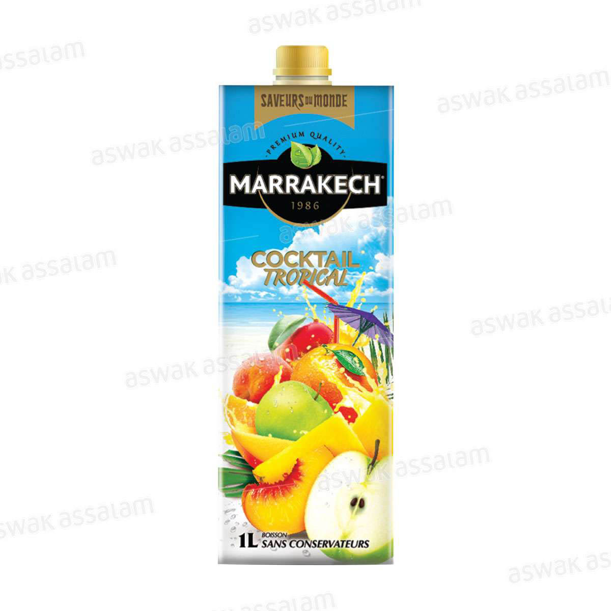 JUS DE FRUITS COCKTAIL TROPICAL 1L MARRAKECH
